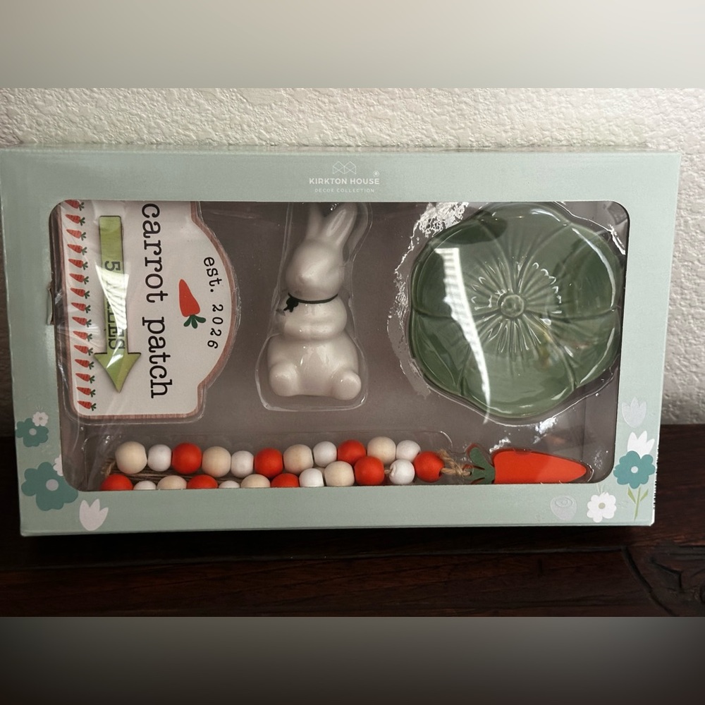 Kirkton House Spring & Easter Tray Objects Tier Tray Aldi Decor Props